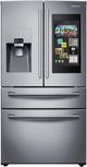Samsung 28 Cu. Ft. Capacity 4-Door French Door Refrigerator-Fingerprint Resistant Stainless Steel-RF28NHEDBSR-0