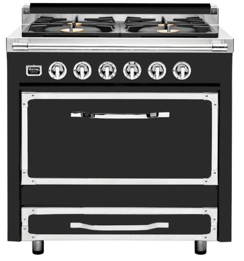 Viking® Tuscany 36" Antique Bronze Pro Style Dual Fuel Natural Gas Range