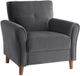 Mazin Furniture Dunleith Grey Upholstered Accent Chair-0