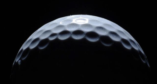 Classy Art Black/Blue Golf Eclipse Wall Art-1