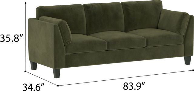 Emerald Home Elsbury Moss Green Sofa-1