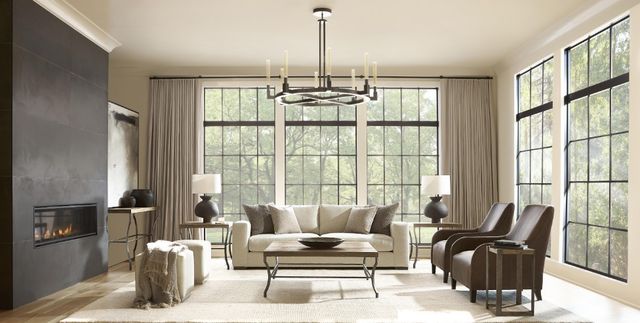 Bernhardt Tribeca Aurum Accent Table with Barlow Base-1