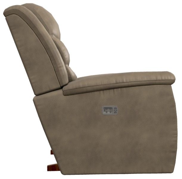 La-Z-Boy® Redwood Mushroom Power Rocking Recliner with Headrest and Lumbar-2