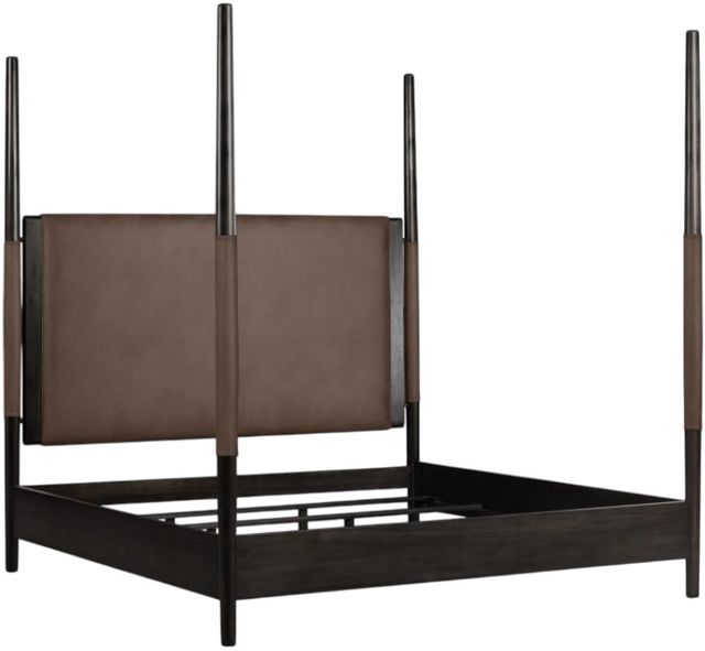 Modus Furniture Koko Minx California King Upholstered Poster Bed-2