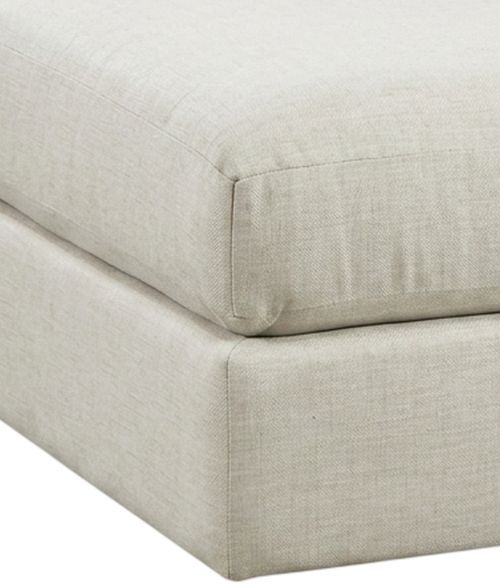 Fusion Furniture 7004 Prelude Feather Ottoman-1