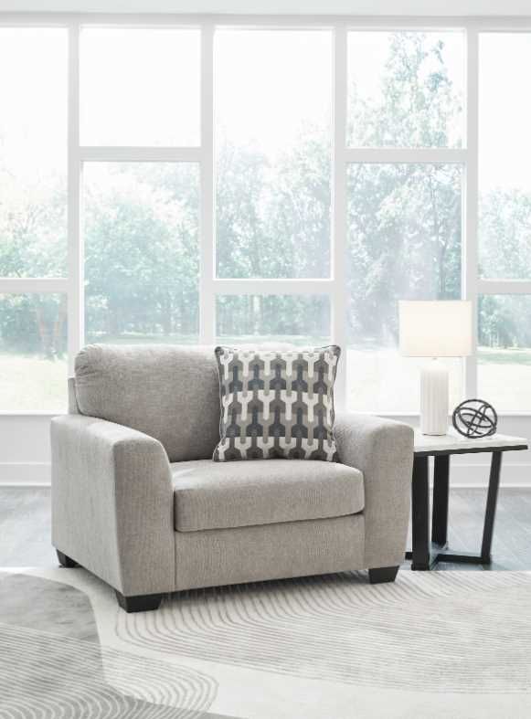 Signature Design by Ashley® Avenal Park Flannel Chair and a Half-4