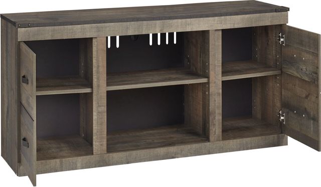 Signature Design by Ashley® Trinell 3-Piece Brown Entertainment Center-3
