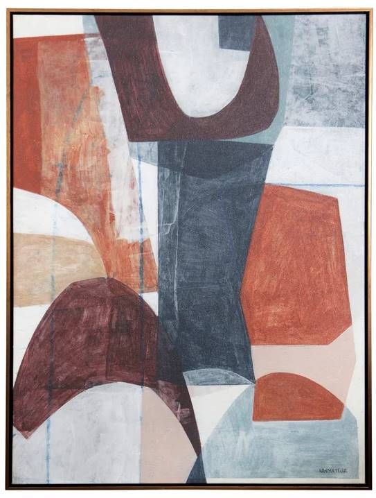 StyleCraft Norman Wyatt Jr Leather and Denim Wall Art-0