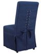 Elements International Heidi Blue Dining Room Parsons Chair-2