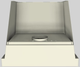 Vent-A-Hood® Designer Series 36" Biscuit Wall Mounted Range Hood-2
