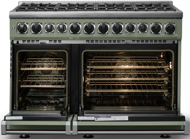 Viking® 7 Series 48'' Eucalyptus Sealed Burner Pro Style Dual Fuel Range-1