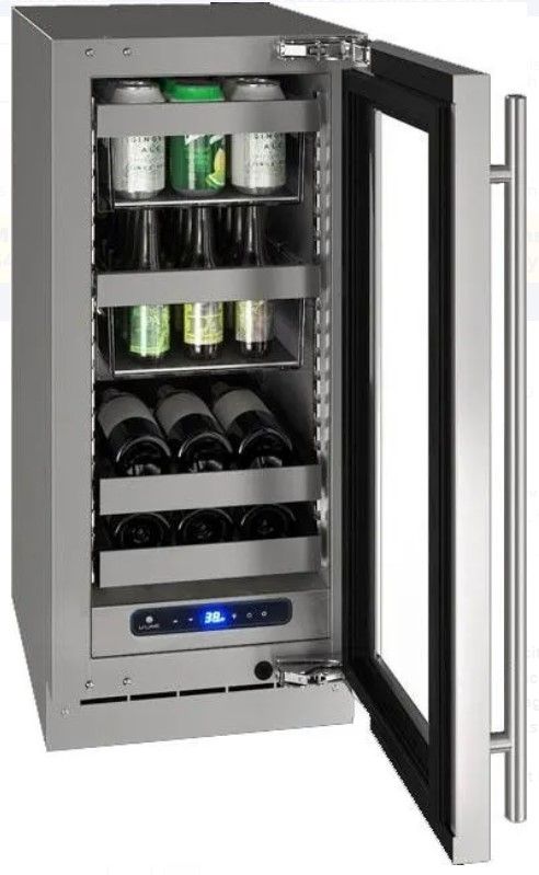 U-Line® 15" Undercounter Beverage Center with U-Adjust-2