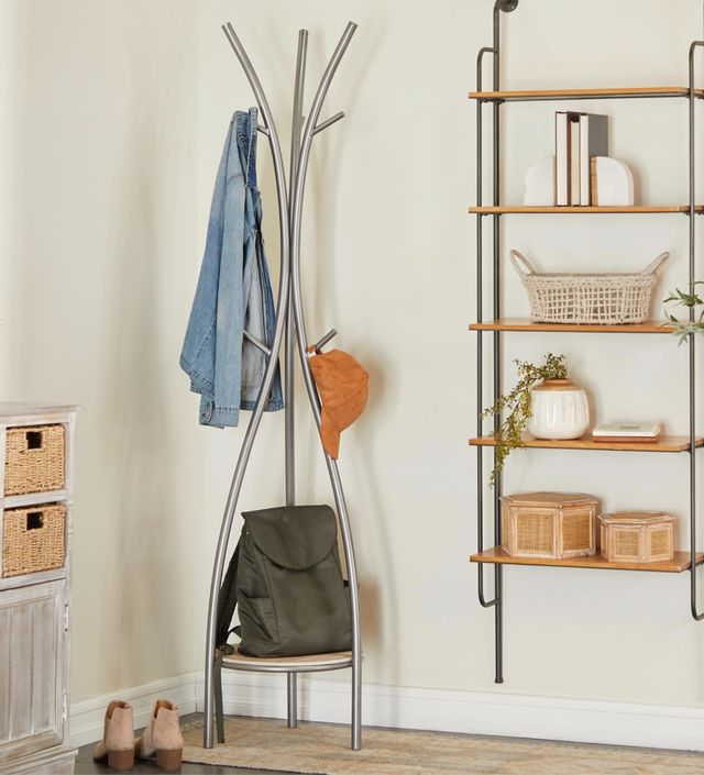 Deco Marche Silver Coat Rack-4