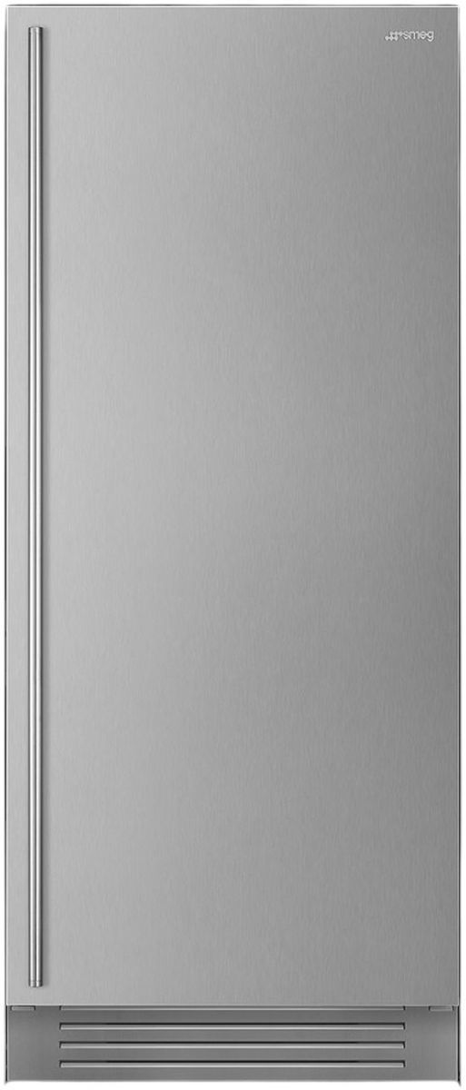 Smeg 36" 21.5 Cu. Ft. Stainless Steel Built-In Column Refrigerator-0