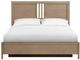 Whittier Wood® Furniture Bailey Almond King Storage Panel Bed-2