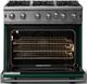 Viking® 5 Series 36" Ivy Pro Style Natural Gas Range-1