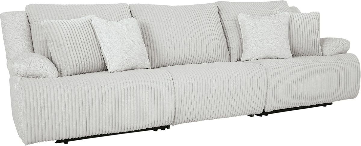 Sectionnel-canapé inclinable manuel à 3 pièces de Signature Design by Ashley® Top Tier - Alliage