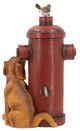 A & B Home Red Outdoor Decorative Fire Hydrant Water Fountain-3