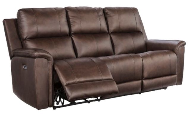 Signature Design by Ashley® Beryton Espresso Power Reclining Sofa with Adjustable Headrest-2