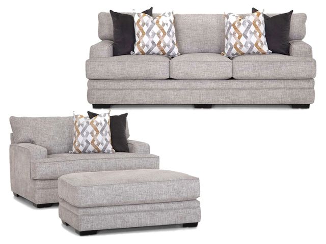 Dove Sofa, Chair, and Ottoman-1