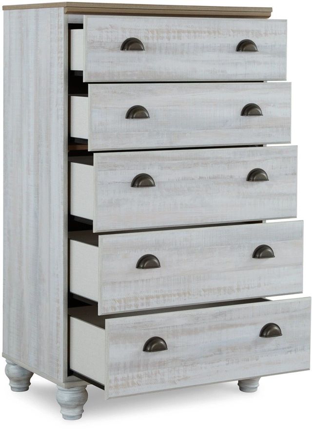 Signature Design by Ashley® Haven Bay Two-Tone Chest of Drawers-2
