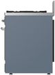 Ilve® Majestic III 30" Blue Grey Freestanding Dual Fuel Natural Gas Range with Triple Glass Door and Burnished Trim-3