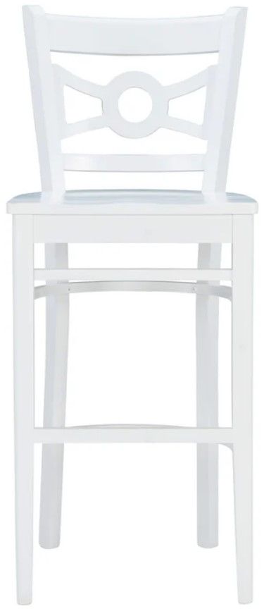 Linon Tracey 2-Piece White Bar Stool-3