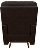 La-Z-Boy® Fulton Dark Chocolate Leather Manual Rocking Recliner-4