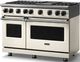Viking® 7 Series 48" Pure White Pro Style Gas Range with Griddle-3