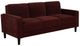 Coaster® Ruth 3-Piece Rust Red Upholstered Sofa Set-1
