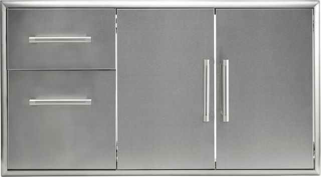 Coyote® Outdoor Living Stainless Steel Two Drawer Cabinet And Double Access Doors-0