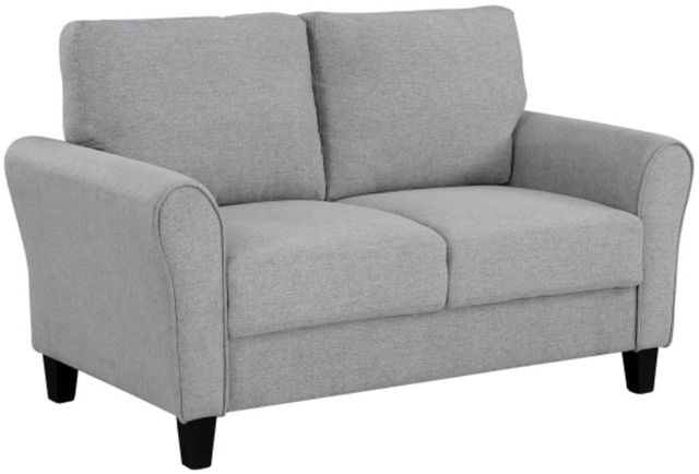 Homelegance® Ellery Dark Gray Loveseat-0