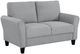 Homelegance® Ellery Dark Gray Loveseat-0