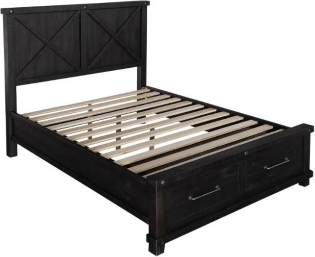 Modus Furniture Yosemite Cafe Queen Storage Panel Bed-0