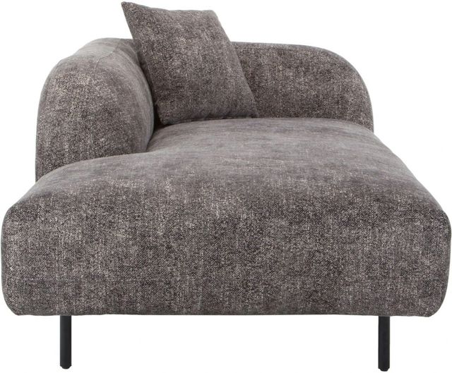 Moe's Home Collection Deleuze Black Chaise-2