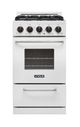 Unique Appliances 20' White 2.4 cu. ft. Classic Off Grid Freestanding Propane Range-0