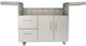 Coyote® Outdoor Living 42” Grill Cart-Stainless Steel-1