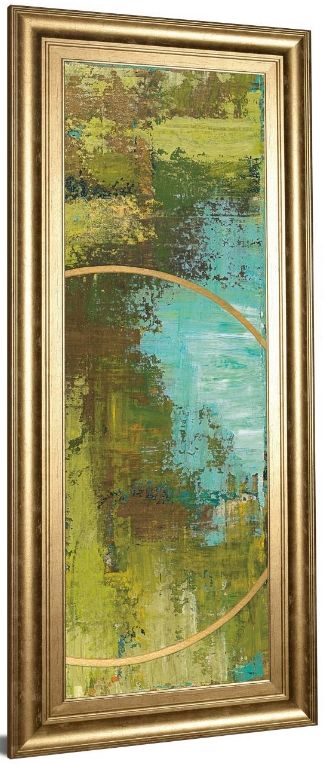 Classy Living Patrick St. Germain Aller Chartreuse 18"W Wall Art-3