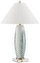 Currey & Company Kenita Green/Off-White Table Lamp-1