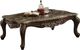 ACME Furniture Latisha Brown Top Coffee Table with Antique Oak Base-0