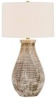 Uttermost® Dorothea Stone Gray Table Lamp-0