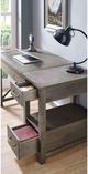 Steve Silver Co.® Dexter Driftwood Lift-Top Desk-2