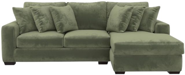 Corinthian Furniture Rayne 2-Piece Pamela Agate Right-Arm Facing Chaise Sectional-0