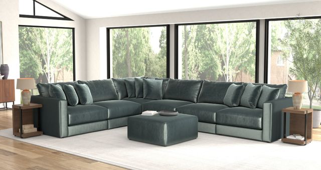 Jackson Furniture Remington 7-Piece Pine L-Shape Sectional-1