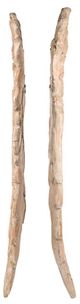 A & B Home 2-Piece Beige Angel Wings Wall Art Set-2