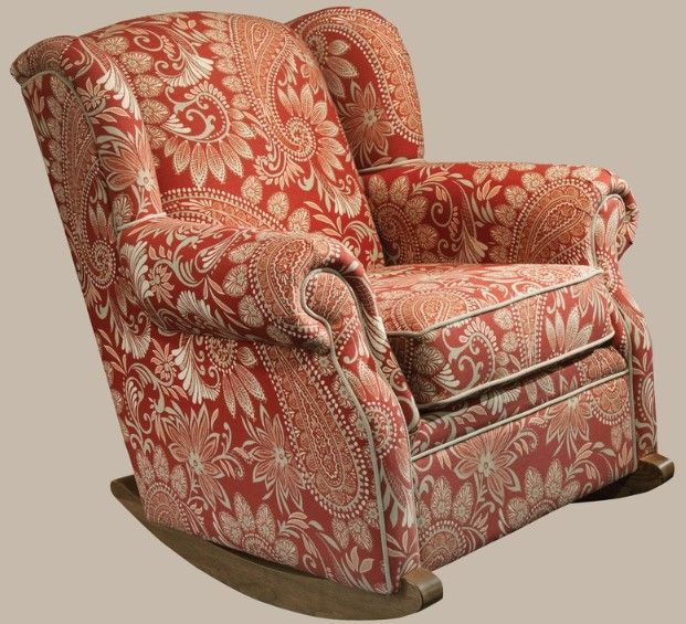 Marshfield Furniture Somerset Red Rocker Chair-0