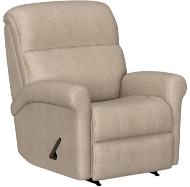 Flexsteel® Customizable Davis Leather Manual Recliner-1