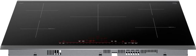 Bosch® 800 Series 36" Black/Stainless Steel Induction Cooktop-1