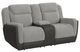 Elements International Hornet Rancho Gray Manual Recliner Loveseat-0