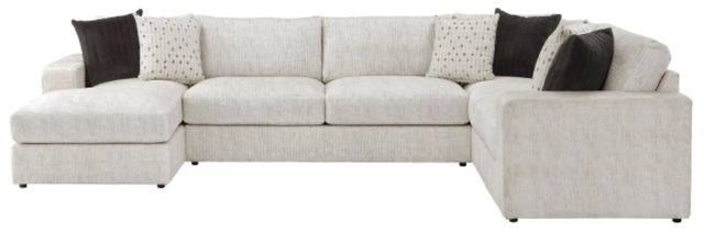Homelegance® Solace 3-Piece Beige Left-Arm Facing Sectional and Chaise-2